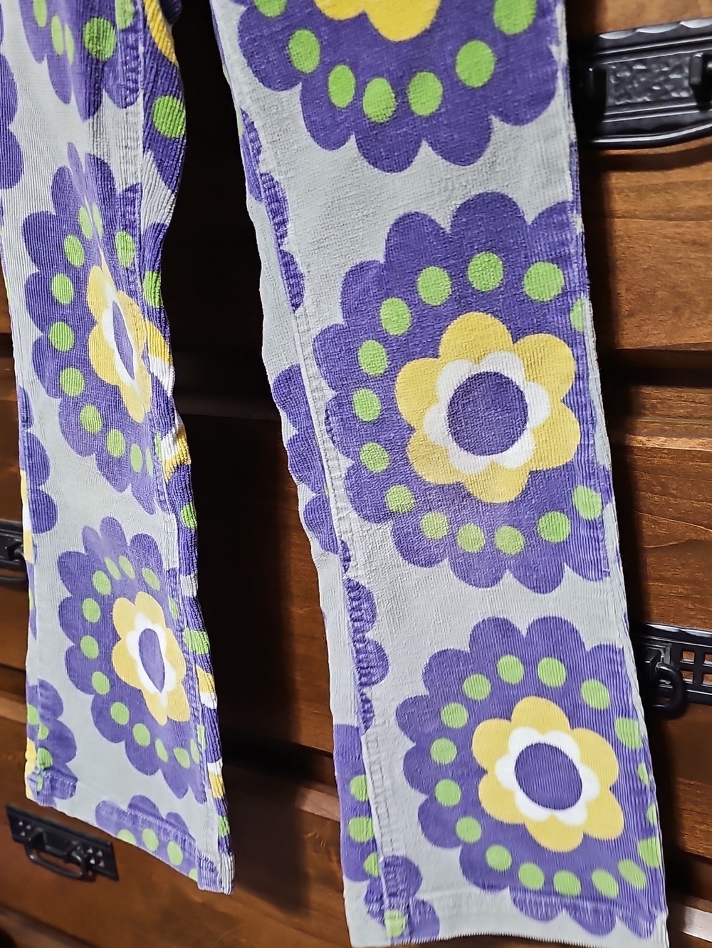Mini Boden Funky Flared Cordouroy Pants - Picture 5 of 8